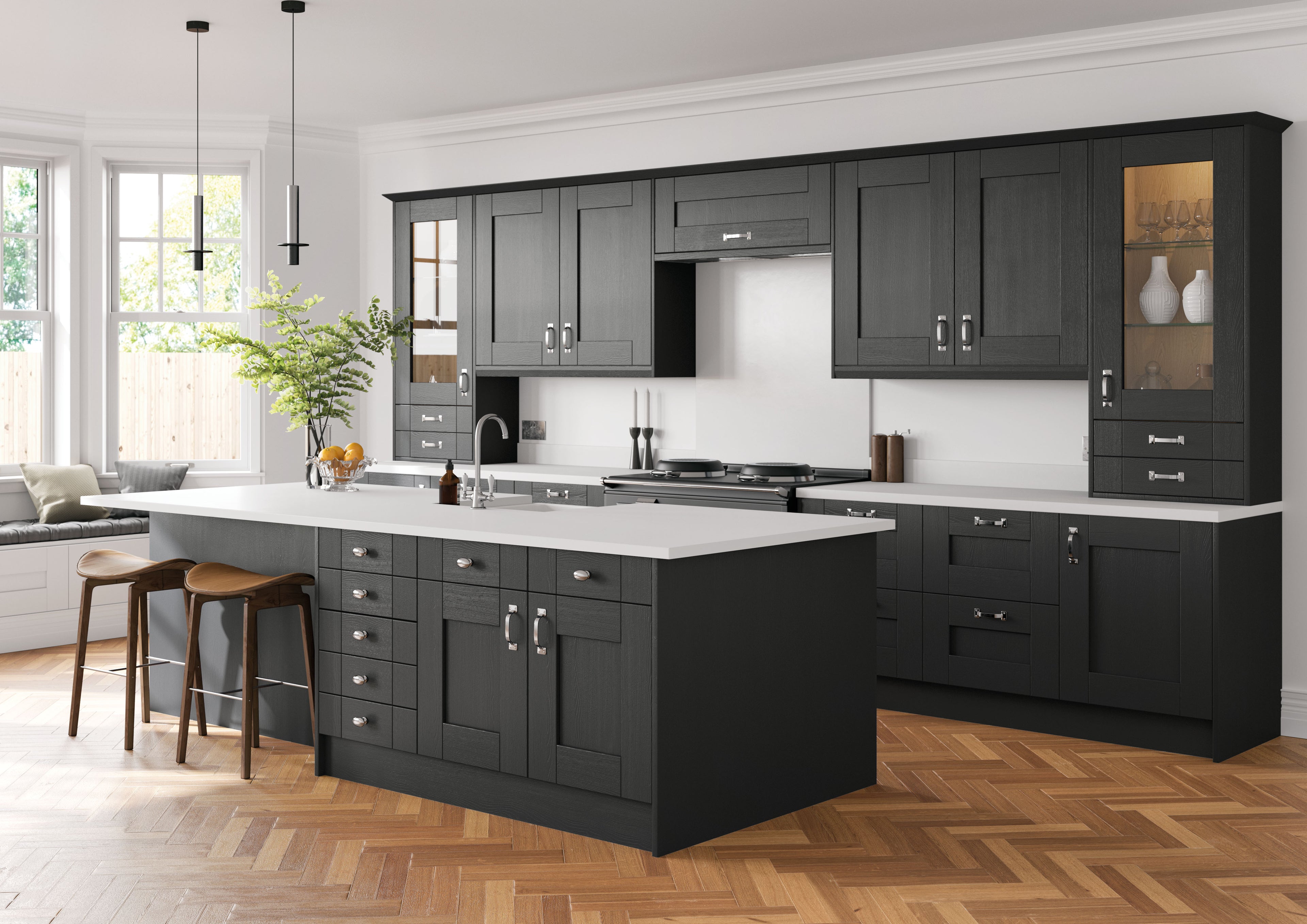 TALL L CWALLCPOST CARTMEL ANTHRACITE