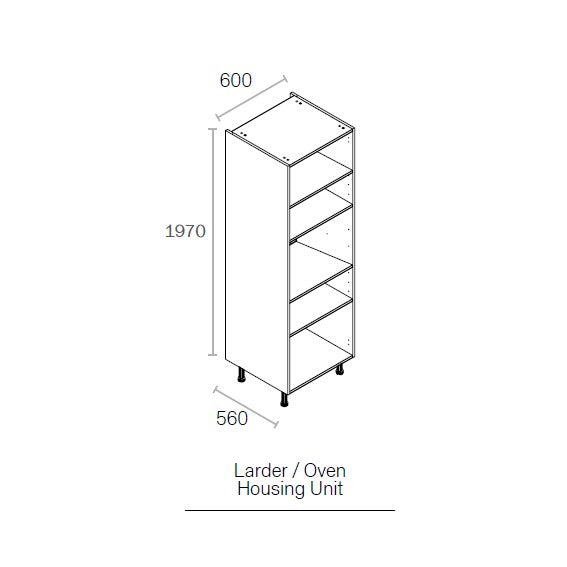 Excel-Cab Larder Oven Housing Cabinets