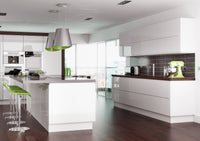 TALL L CWALLCPOST LUCENTE GLOSS WHITE