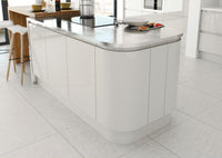 TALL L CWALLCPOST LUCENTE GLOSS LIGHT GREY